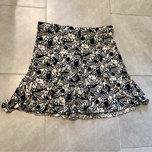 Elegant Black and White Women's Skirt
